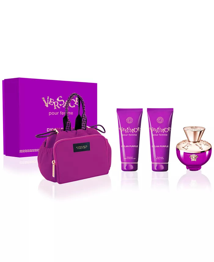 SET VERSACE DYLAN PURPLE PC4