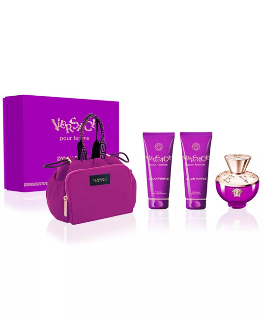 SET VERSACE DYLAN PURPLE PC4