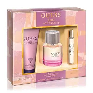 GUESS 1981 Los Angeles Women/Femme Eau de Toilette 3 Piece Gift Set