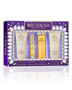 SET ELIZABETH TAYLOR WHITE DIAMONDS 4PC