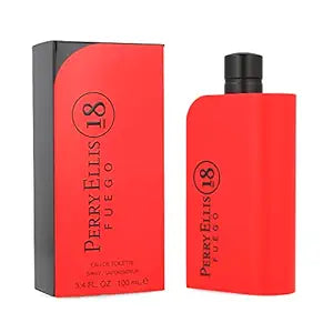 Perry Ellis 18 Fuego Edt Spray 3.4 Oz Men, 3.4 Oz