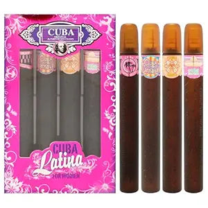 Cuba Cuba Latino Collection Women 4 Pc Gift Set