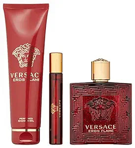 SET EROS FLAME VERSACE M.3 Pc.