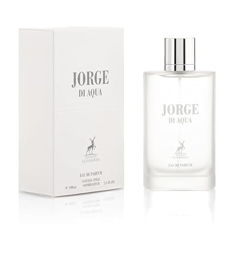 Maison Alhambra Jorge Di Profondo Aqua Eau de Perfume Spray for Men, 3.4