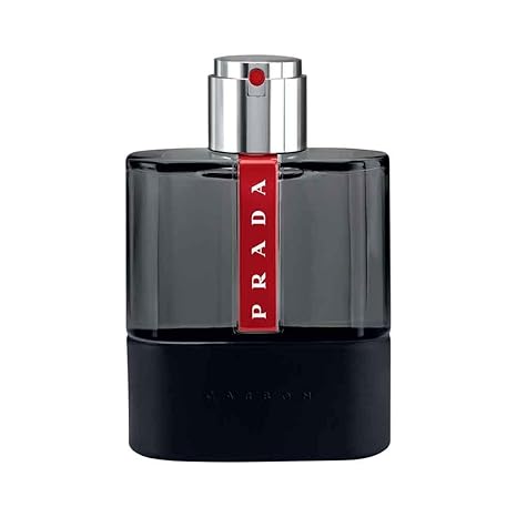 Prada Luna Rossa Carbon For Men Eau De Toilette Spray , 3.4 Ounce