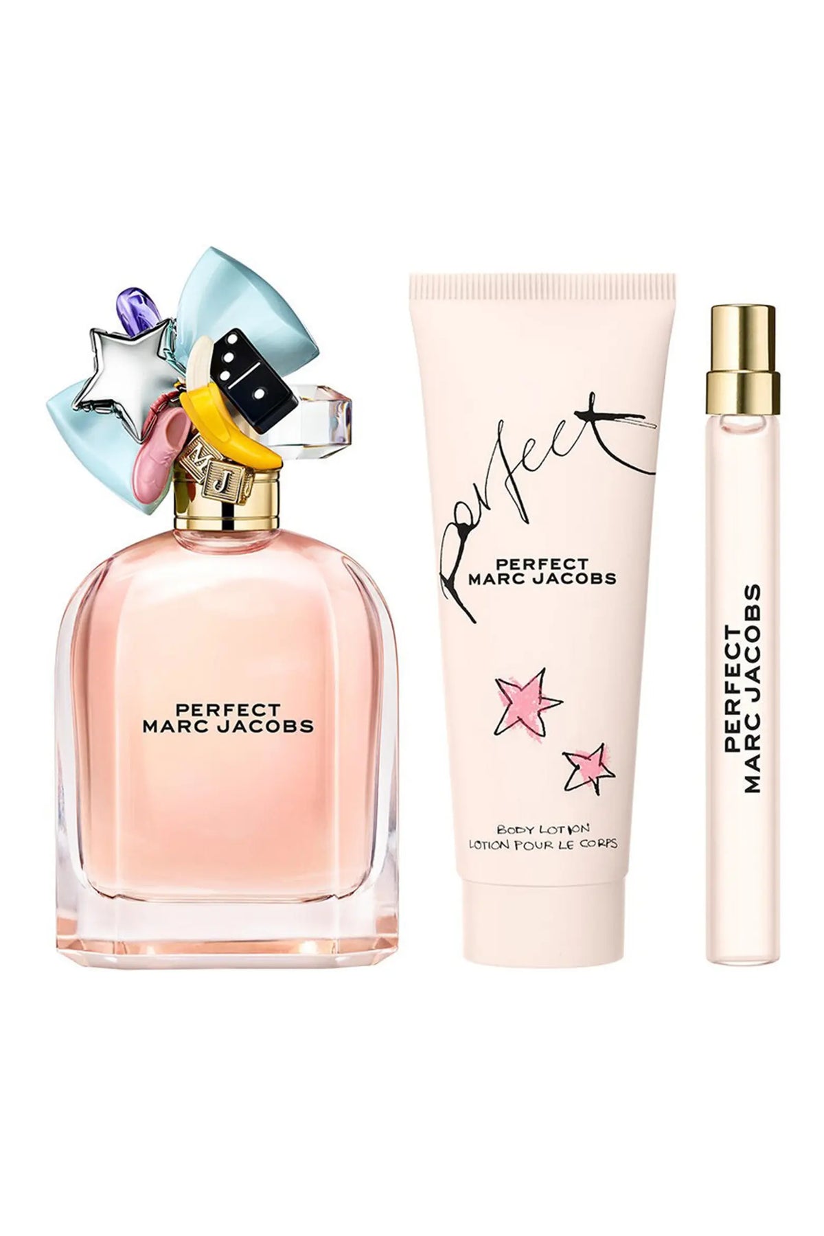 Marc Jacobs Perfect 3-Piece Set EDP 100 ml + Body Lot 75 ml + EDP 10 ml
