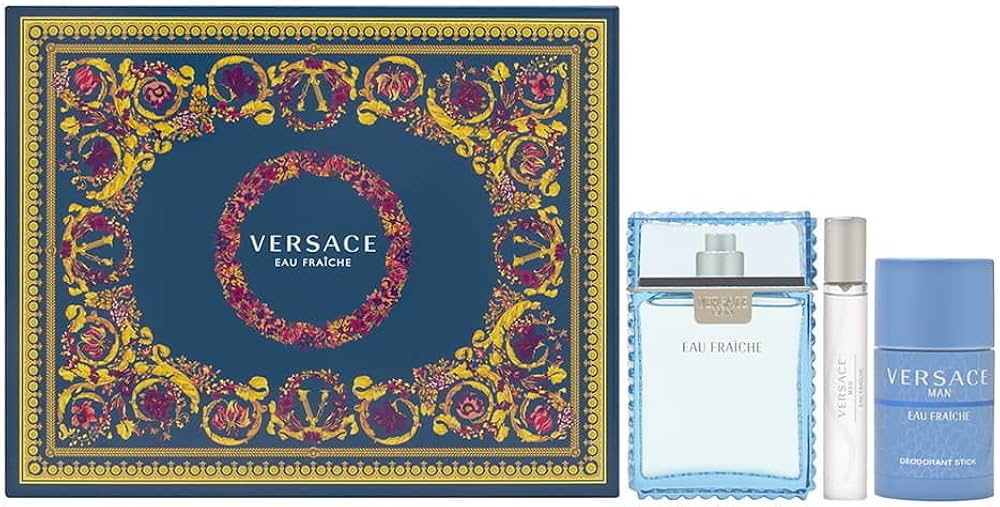 SET 3PCS VERSACE EAU FRAICHE