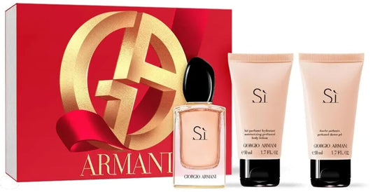 SET GIORGIO ARMANI SI 3PC.W.