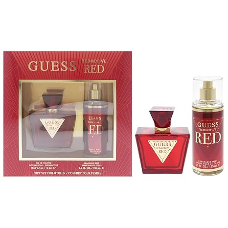 Guess Seductive Eau de Toilette and Mist Red Gift Set for Women.