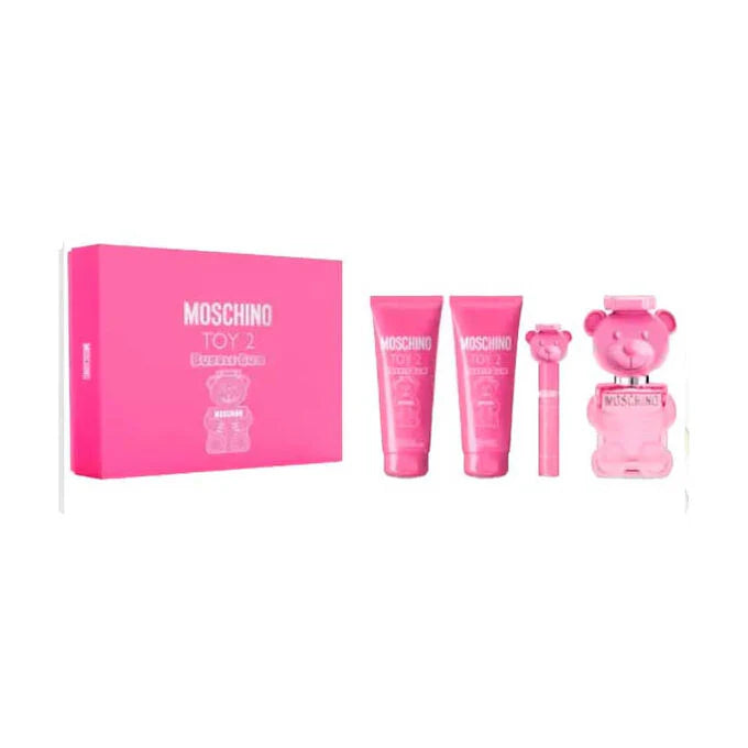 MOSCHINO TOY 2 BUBBLE GUM PC4 SET  (W)