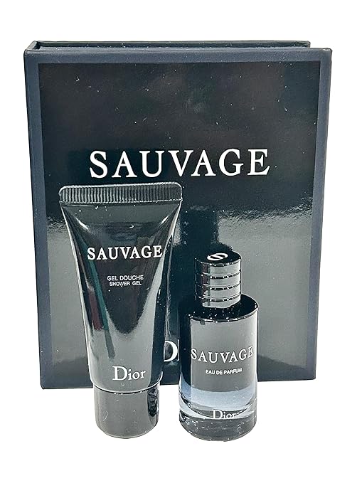 DIOR SAUVAGE MINI SET 2PCS 10ML / SHOWER GEL