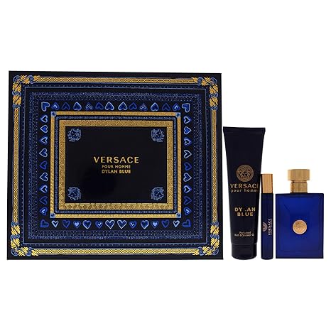 VERSACE DYLAN BLUE POUR HOMME SET 3PC 100ML(M)