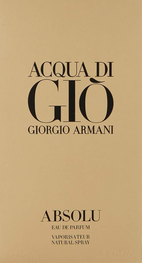 ACQUA DI GI GIORGIO ARMANI ABSOLU EDP 125ML