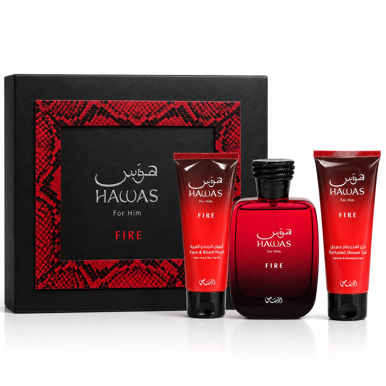 Rasasi Hawas Fire 3-piece SET EDP