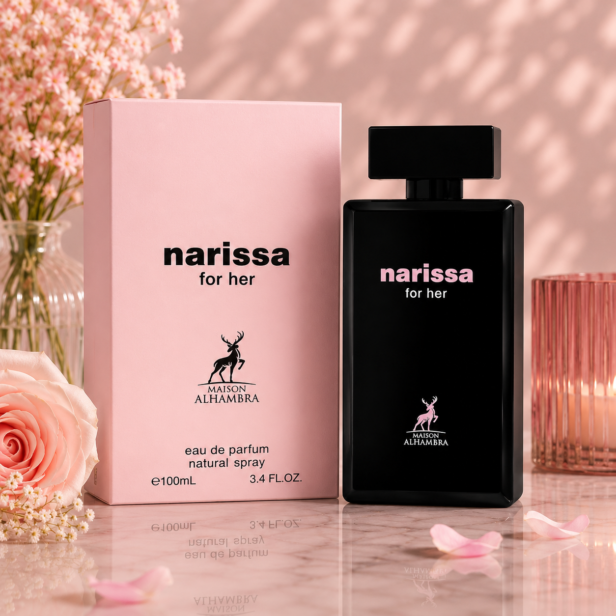 Maison Alhambra Narissa for Her Eau de Parfum 100ml / 3.4oz
