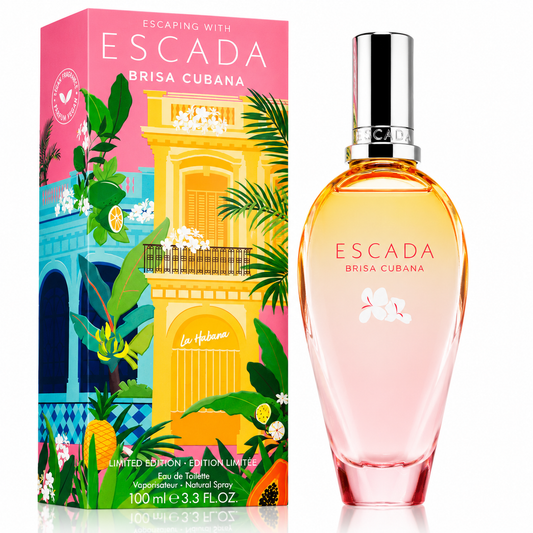Escada Brisa Cubana Eau de Toilette Spray 3.3 oz / 100 ml – Limited Edition