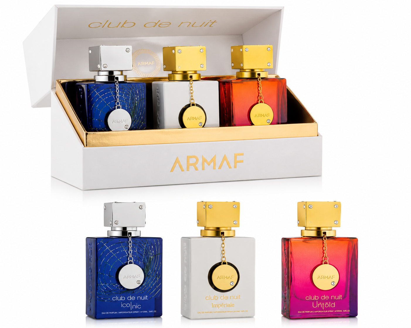 Armaf Collector's Pride Parfum 3x30ML (iconic+imperiale+untold)