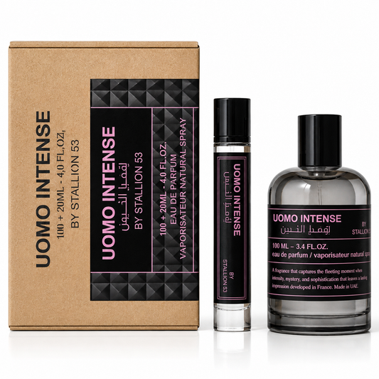 Stallion 53 Uomo Intense EDP 100 ml + 20ml Travel Spray