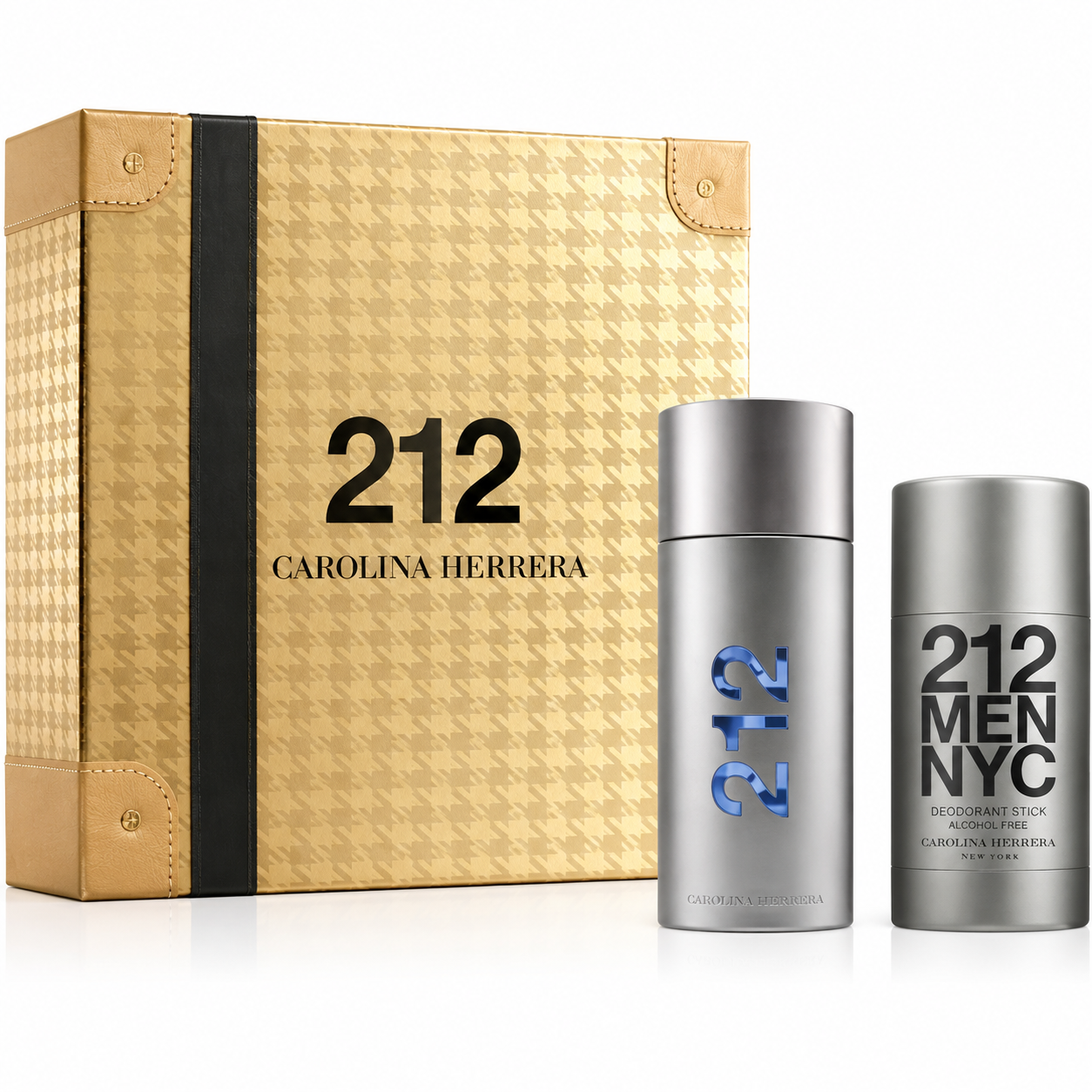 Carolina Herrera 212 Men 2PC Set with Deo EDT 100 ml