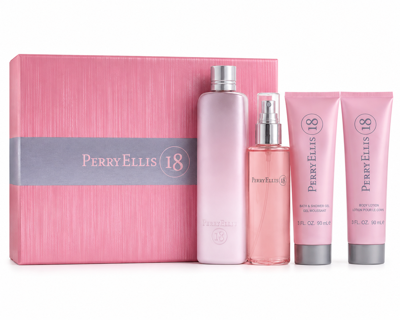 Perry Ellis 18 for Women 4-piece SET EDP