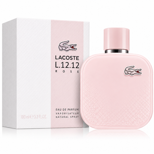 Lacoste L.12.12 Rose Eau de Parfum 3.3 oz / 100 ml
