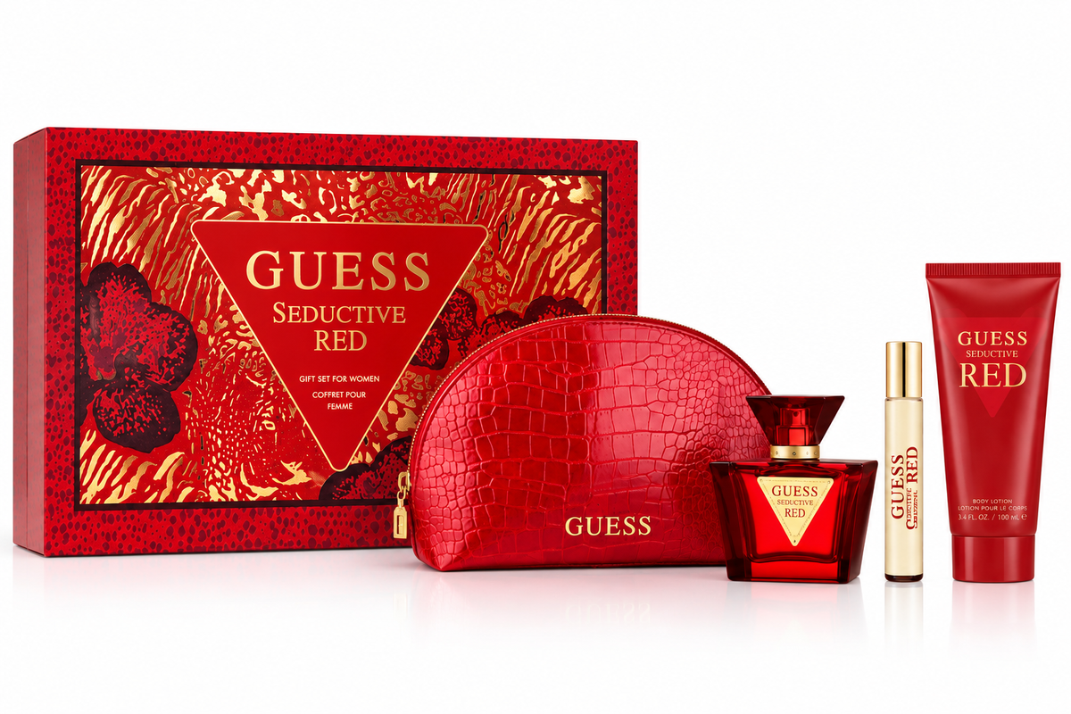 Guess Seductive Red 4-Piece Gift Set for Women EDT