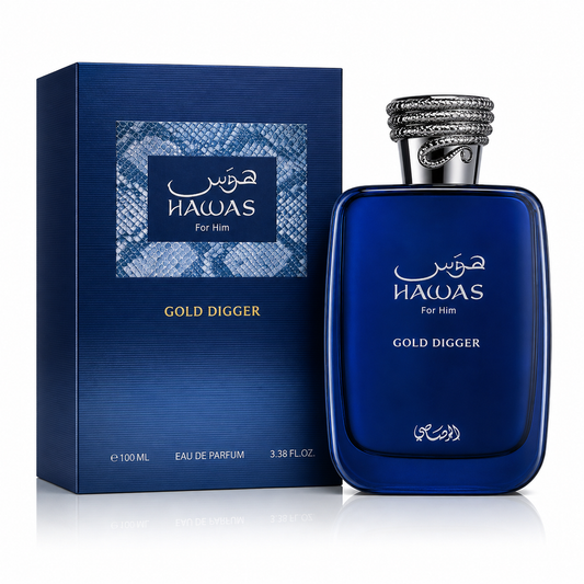 Rasasi Hawas for Him Gold Digger Eau de Parfum 100ml
