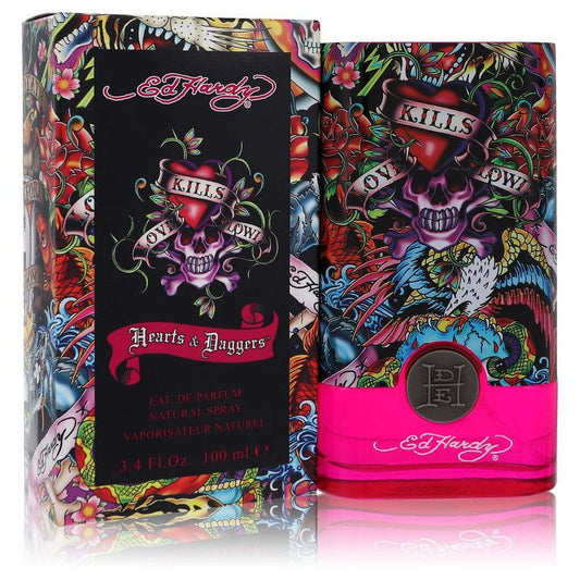 ED HARDY HEARTS & DAGGERS EDP 3.4 100ML