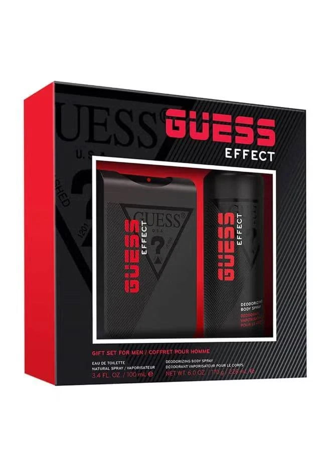 Guess Effect 2pc Gift Set (EDT 100ml+ Body Spray 226ml)
