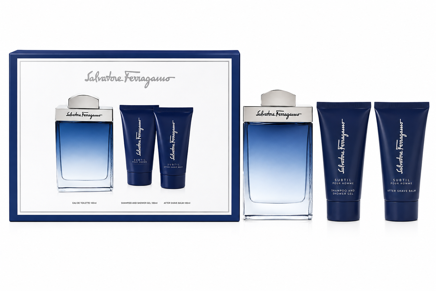 Salvatore Ferragamo Subtil pour Homme 3-Piece Gift Set