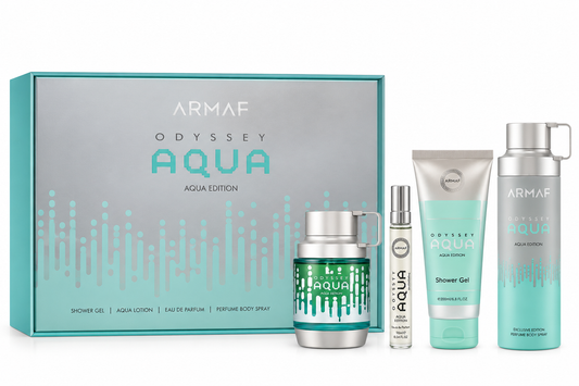 Armaf Odyssey Aqua Edition 4-Piece Gift Set