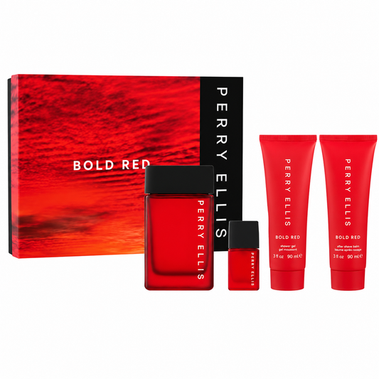 Perry Ellis Bold Red 4-Piece Gift Set