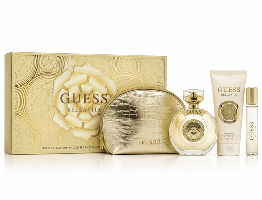 Guess Bella Vita 4-piece with Pouch EDT