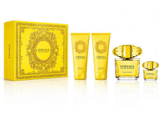 Versace Yellow Diamond 4-piece with Mini EDT