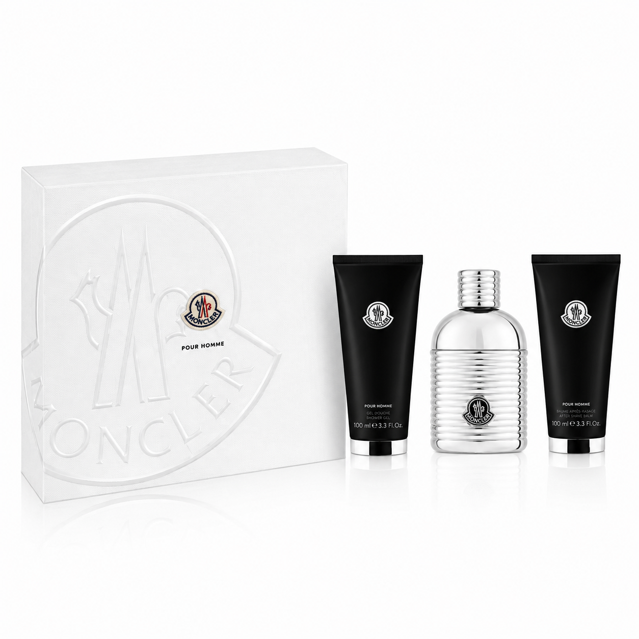 Moncler Pour Homme 3-Piece Gift Set