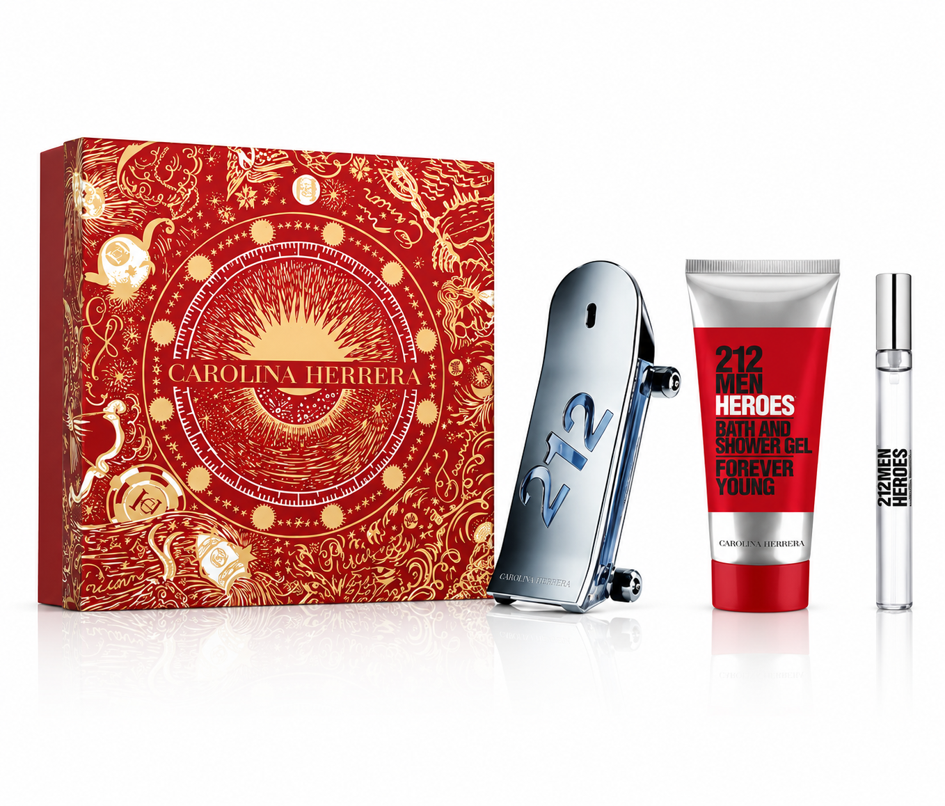 Carolina Herrera 212 Men Heroes 3-Piece Gift Set