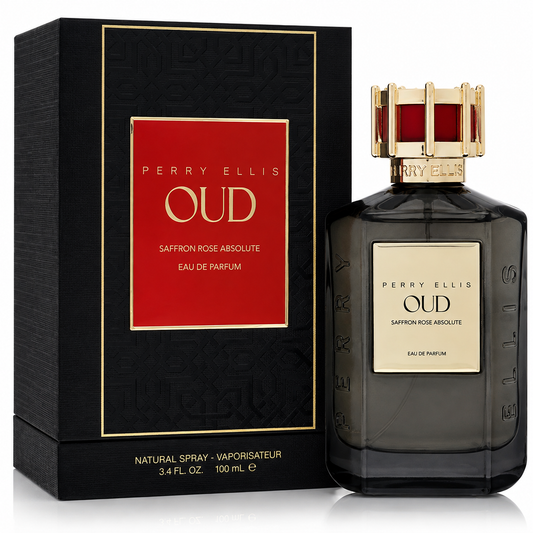 Perry Ellis Oud Saffron Rose Absolute EDP 100ML