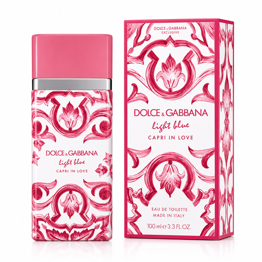 Dolce & Gabbana Light Blue Capri in Love pour Femme EDP 100 ml