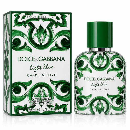 Dolce & Gabbana Light Blue Capri in Love pour Homme EDP 100 ml