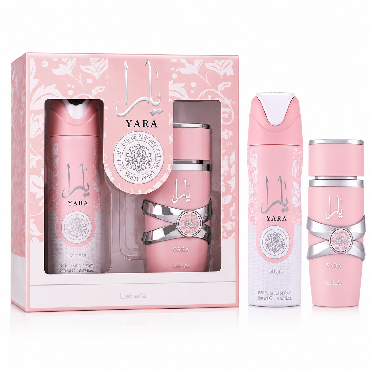 Lattafa Yara 2-piece SET with Body Spray EDP