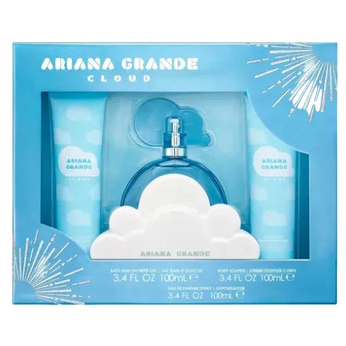 Ariana Grande Cloud 3PC Set 100ML EDP + 100ML Shower Gel + 100ML Body Lotion