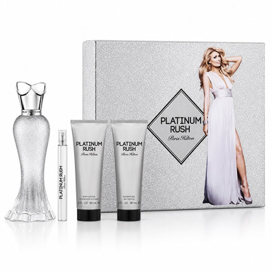 Paris Hilton Platinum Rush EDP 4-Piece Gift Set