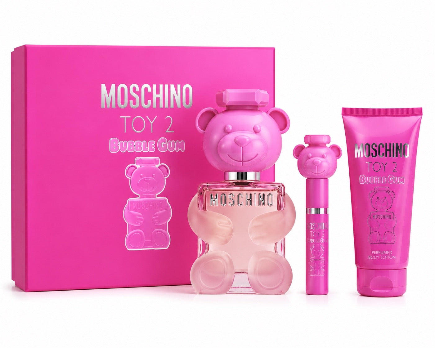 Moschino Toy 2 Bubble Gum 3-Piece Gift Set