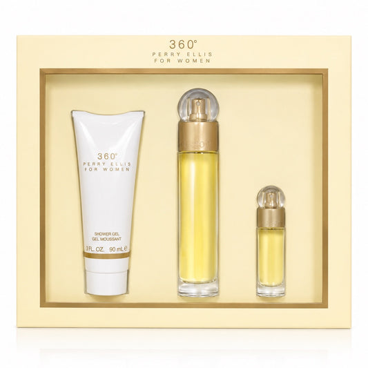 Perry Ellis 360 Woman 3PC Set 50ml EDT