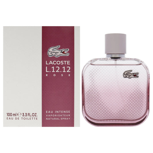 LACOSTE ROSE EAU INTENSE W.100ML/3.3 OZ.ET