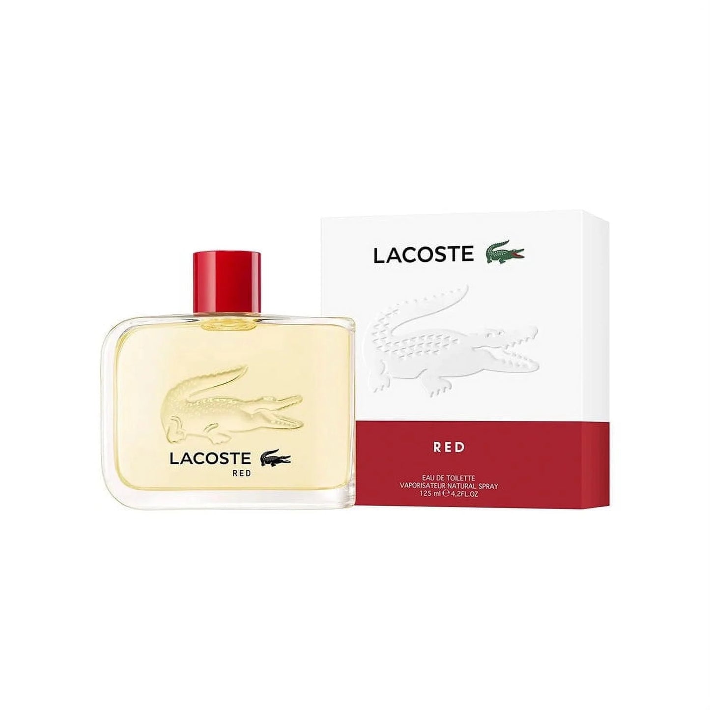 LACOSTE RED EDT 4.2 OZ 125 ML