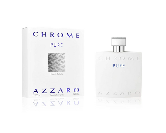 AZZARO CHROME PURE EDT 100 Ml 3.3