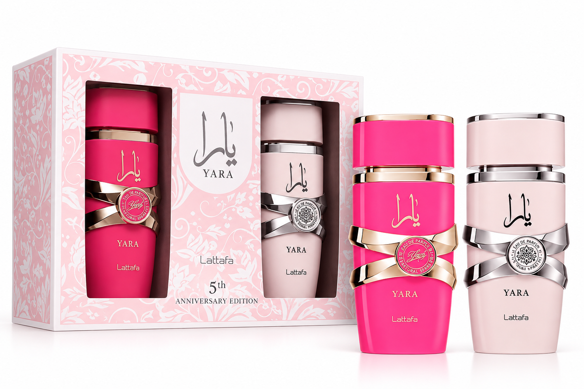 Lattafa Yara Duo 5th Anniversary EDP Gift Set (2x100ML)