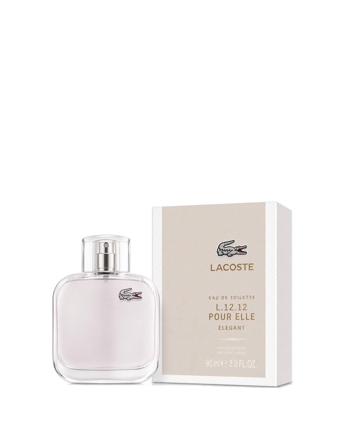 Lacoste L.12.12 Pour Elle Elegant Eau de Toilette 3.0 oz / 90 ml