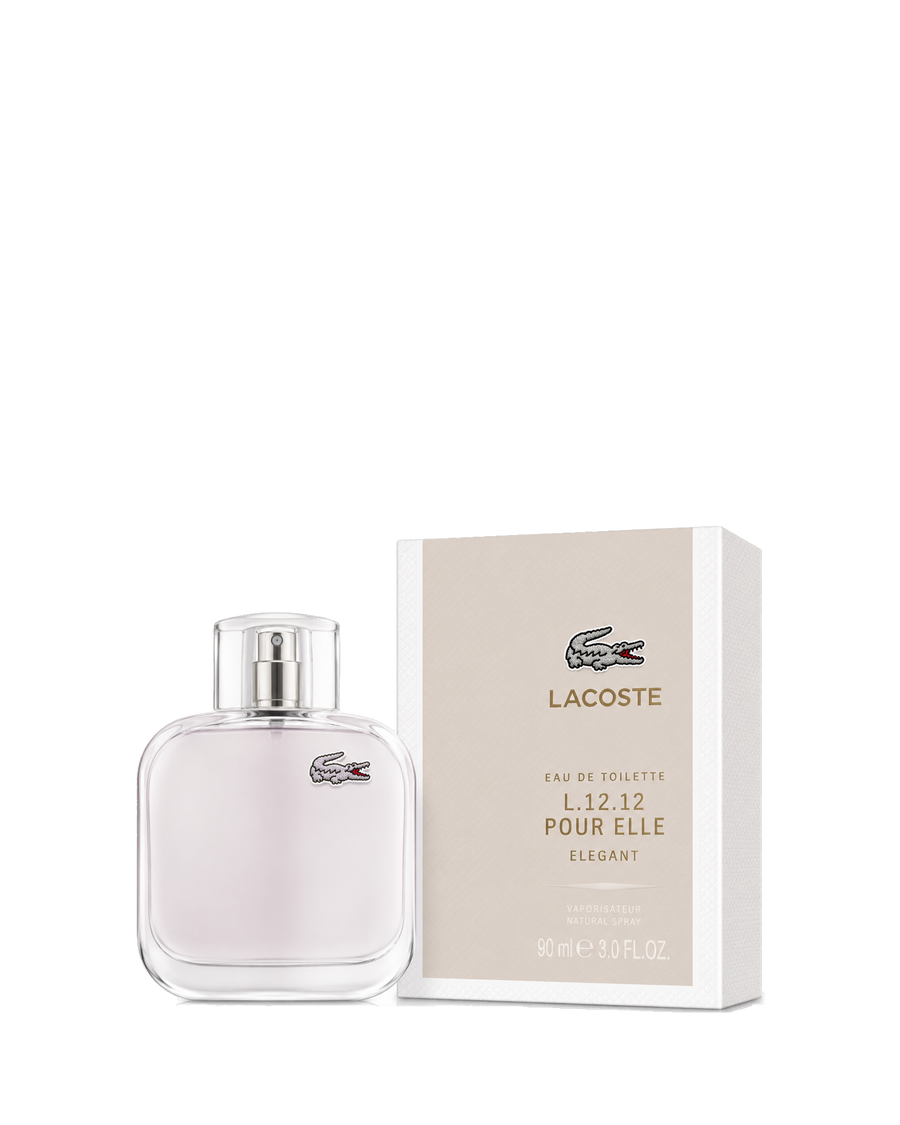 Lacoste L.12.12 Pour Elle Elegant Eau de Toilette 3.0 oz / 90 ml